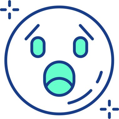 Emoji. Web simgesi basit tasarım