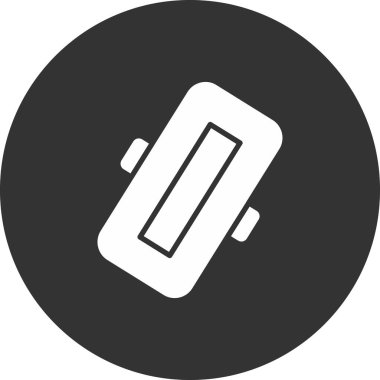 Pil. Web simgesi basit illüstrasyon