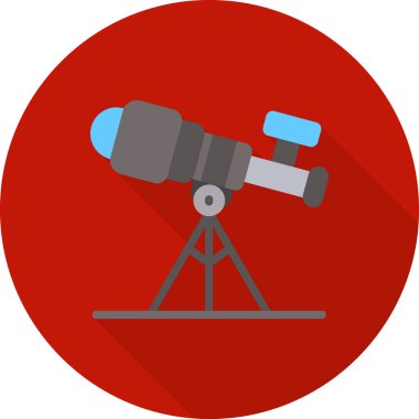 kamera düz vektör simgesi