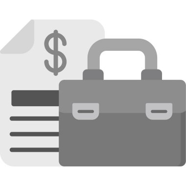 iş simgesi vektör illüstrasyonu