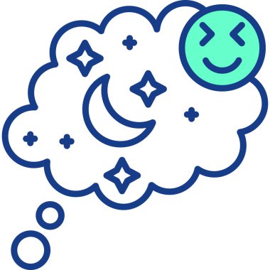 Gülümseyen yüz simgesi - taslak biçimi