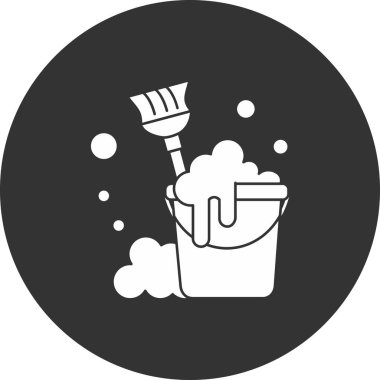 boya fırçası simgesi, vektör illüstrasyonu