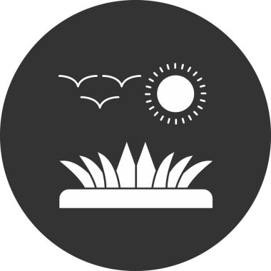 Modern simgenin vektör illüstrasyonu