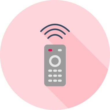 Uzak simge vektör illüstrasyonunu kontrol et