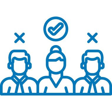 Müşteri desteği ikon vektör illüstrasyon grafik tasarımı