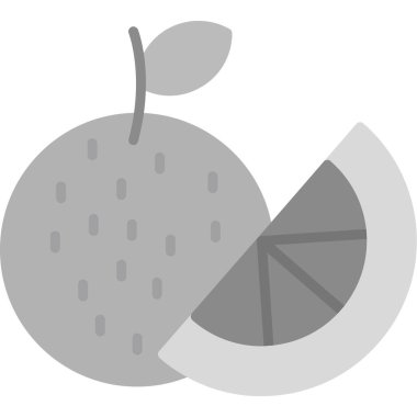 Tek armut meyve simgesinin vektör illüstrasyonu