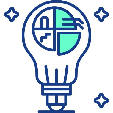 ışık simge vektör çizim