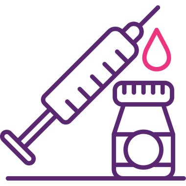 Kan bağışı modern simge, vektör illüstrasyonu