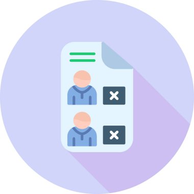 İnsanların ve simgenin vektör illüstrasyonu