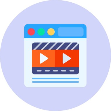 Web simgesi tasarımı vektör illüstrasyonu