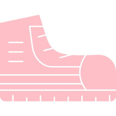 Kış pateni vektör illüstrasyonu