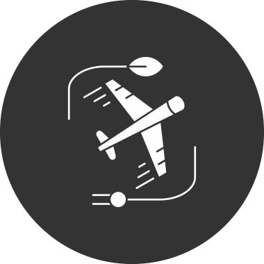 Vektör uçak simge tasarlamak