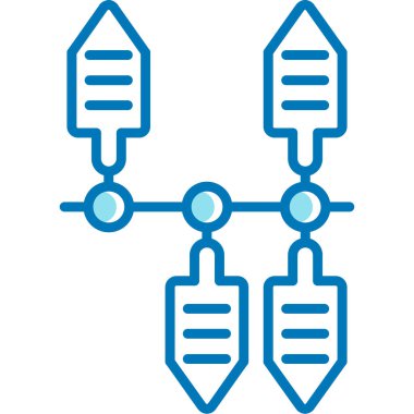 ağ paylaşım simgesi çizimi
