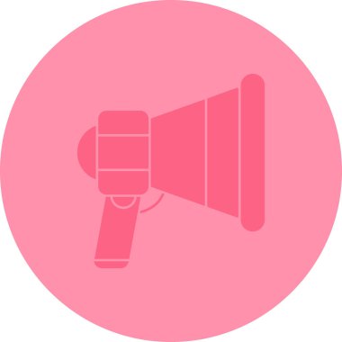 Hoparlör simgesinin vektör illüstrasyonu