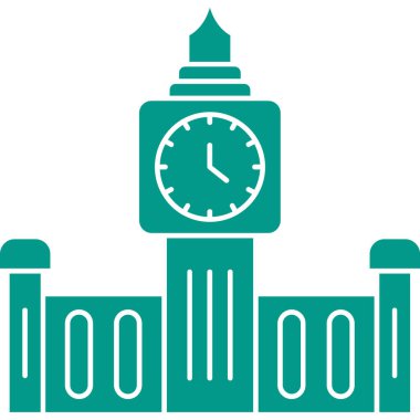 Büyük Ben, saat, vektör simgesi