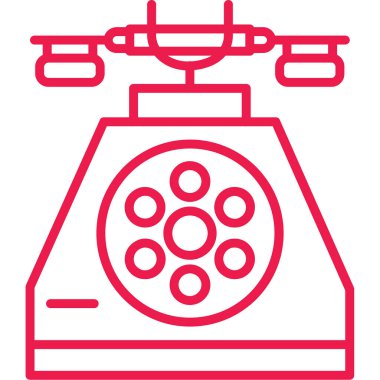 Çağrı. Web simgesi basit illüstrasyon