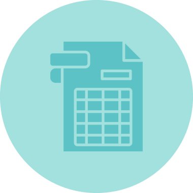 Takvim. Web simgesi basit illüstrasyon