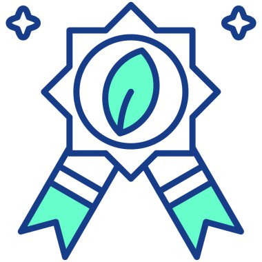 Rozet ödülü ikonu - taslak biçiminde