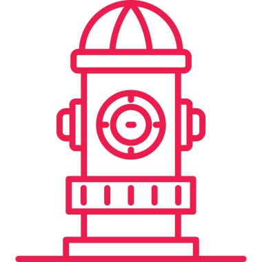 Gaz musluğunun vektör çizimi