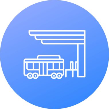 vektör bus resimleme