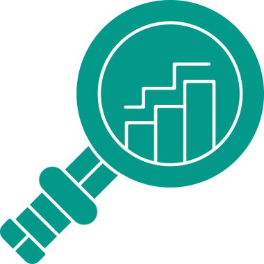 iş grafiği vektör simgesi