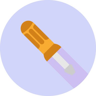 Boya fırçası. Basit resimleme