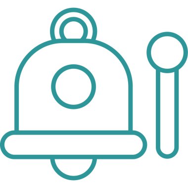 Yemek pişirme ikonu ana hatlarıyla