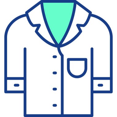 doktor simgesi, vektör illüstrasyonu