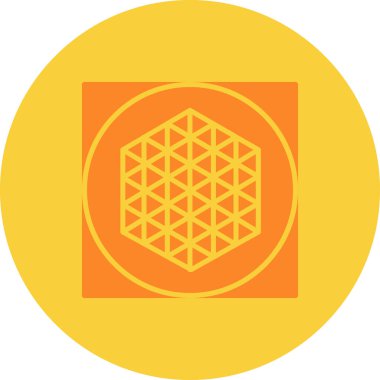 Modern simgenin vektör illüstrasyonu