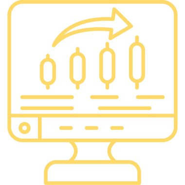 İş simgesinin vektör illüstrasyonu
