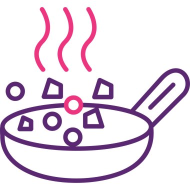 Pan simgesi vektör illüstrasyonu