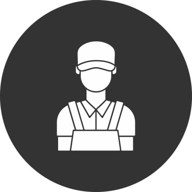 Bir beyzbol oyuncusunun vektör illüstrasyonu