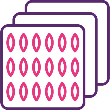 Gıda simgesinin vektör illüstrasyonu