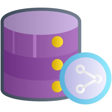 Düz biçimli sunucu simgesi