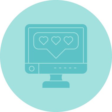 Kolayca değiştirilebilen veya düzenlenebilen vektör simgesini izle