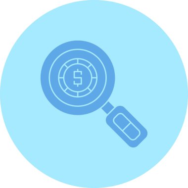 Arama simgesi vektör illüstrasyonu