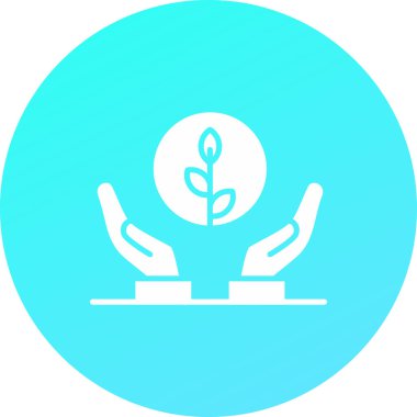 Bir ağaç simgesinin vektör illüstrasyonu