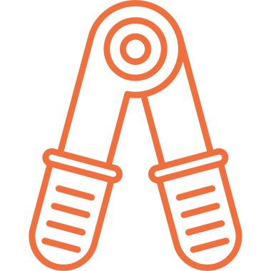 Tek bir izole simgenin vektör illüstrasyonu