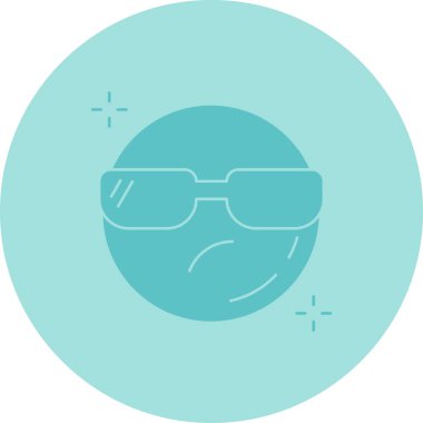 illüstrasyon için havalı modern simge