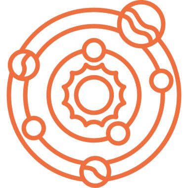 seo modern simgesinin vektör illüstrasyonu