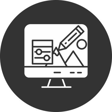 veri analiz çizgisi simgesi, vektör. veri analizi