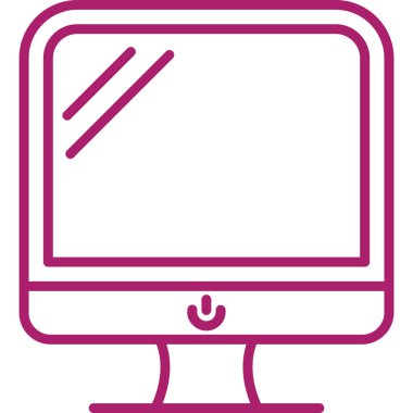 dizüstü bilgisayar simgesi, vektör illüstrasyonu