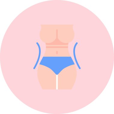 Vücut. Web simgesi basit illüstrasyon