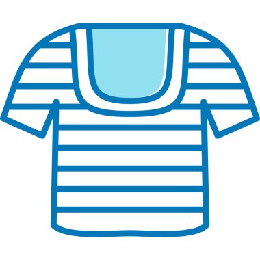 Gömlek. Web simgesi basit illüstrasyon