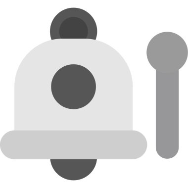 Çan simgesi, vektör çizimi