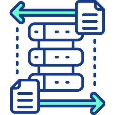 veritabanı sunucu veri simgesi