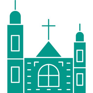 Vektör çizim bina Kilisesi