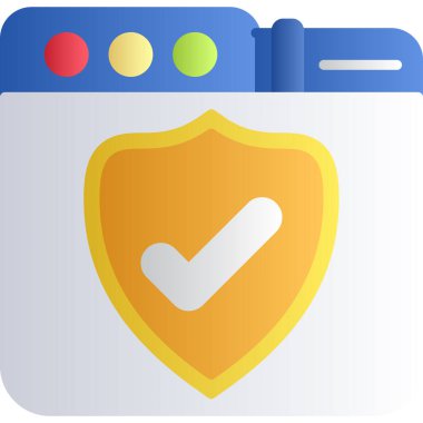 onay listesi düz simgesini, vektör, illüstrasyon