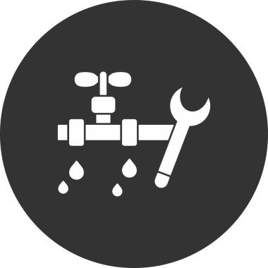 Modern bir simgenin vektör illüstrasyonu