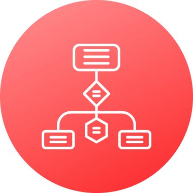 şebeke. Web simgesi basit illüstrasyon